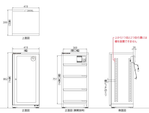 画像2: 東洋リビング　防湿庫 (2)